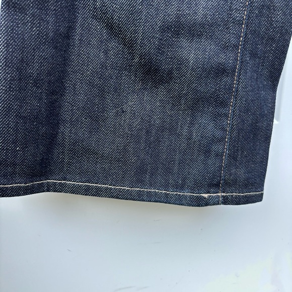 7 FOR ALL MANKIND Bootcut Original fit Jeans Womens size 24 denim dark wash EUC - Picture 4 of 9